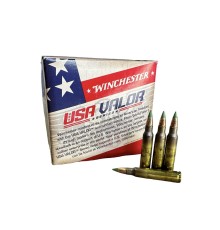 5.56X45 Winchester USA valor  62G M855 Green Tip 125RD