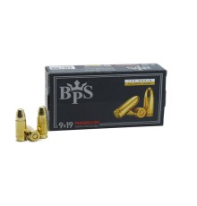 9x19mm Parabellum 124gr FMJ 1000 rounds by BPS