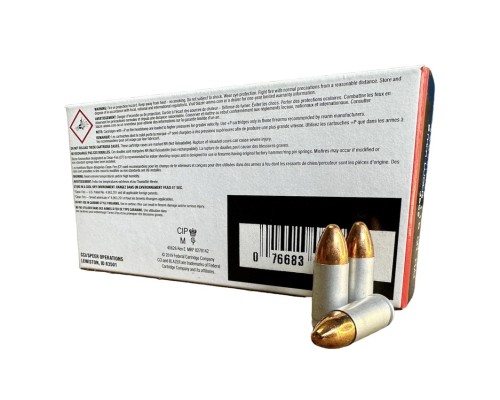 9x19mm Luger 115gr FMJ aluminum 1000 rounds by CCI Blazer