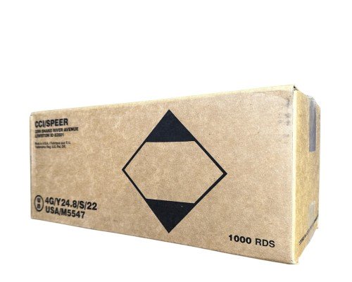 9x19mm Luger 115gr FMJ aluminum 1000 rounds by CCI Blazer