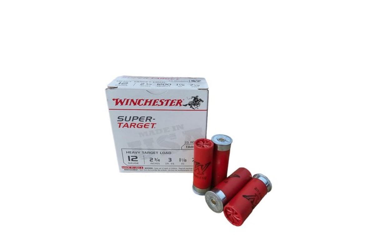 Winchester 12 Gauge Super-Target Shotshells - Buckshot - 2 3/4 in