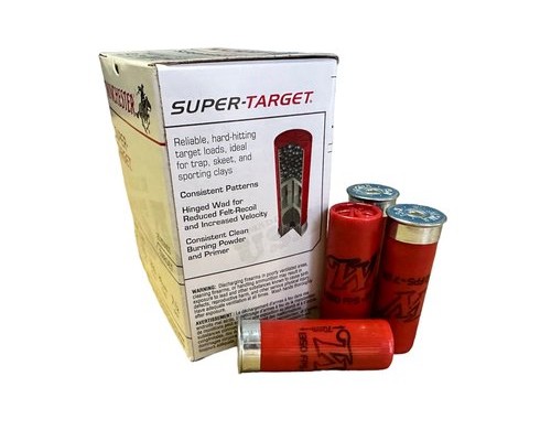 Winchester 12 Gauge Super-Target Shotshells - 250 rounds