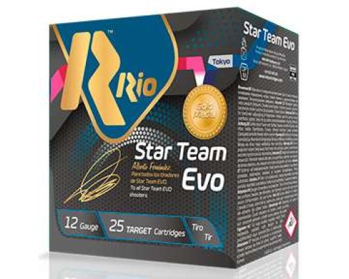 Rio Ammunition  STAR TEAM TRAIN 12GA 2-3/4IN 8 250 Rounds