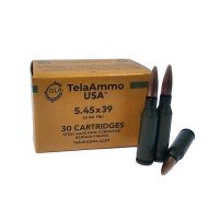5.45x39 65 gr FMJ 30 rounds by Tela Ammo