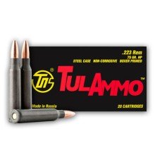 .223 Rem FMJ 55gr 20 rounds by Tulammo 